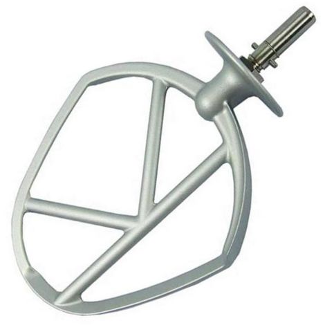 Batteur K en aluminium avec circlip pour robots MAJOR et COOKING CHEF