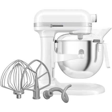 Batteur mélangeur professionnel 6,6 litres - Blanc - Série K7 - KitchenAid