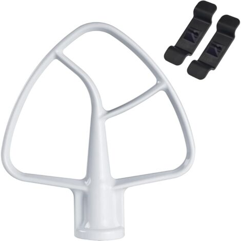 Batteur Plat - 1 Pièce - Revêtement - Pour Mixeur Tête Inclinable 4,5L - Cuisine