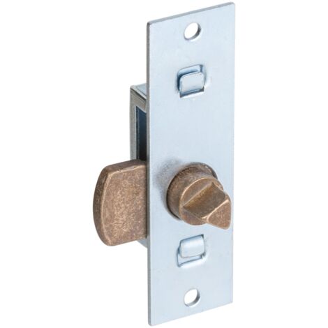 Blindomax – Batteuse EDF réversible 202U – Triangle 11 mm en laiton – Acier zingué durable – Coupe-feu – 447