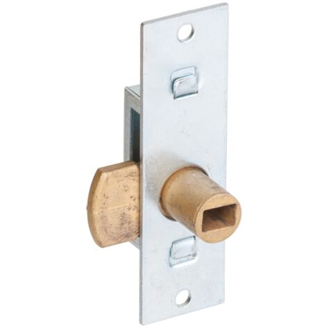 Blindomax – Batteuse GDF réversible pour serrure à fouillot 6 x 9 mm – Acier zingué – Dimensions 90 x 26 mm – 207