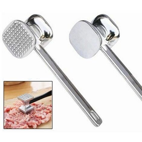 Acquista PDTO Utensile da cucina con martello in metallo per bistecca di  manzo, pollo, batticarne in alluminio, PDTO