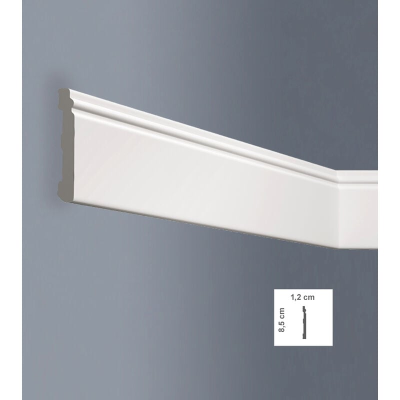 Battiscopa 1,2x8,5x200 cm hxps art. nf85