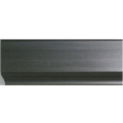 BATTISCOPA 68X13 PVC ESPANSO 200 CM NERO 10 PZ