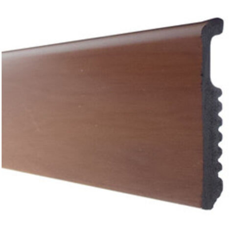 BATTISCOPA 75X8 POLISTIRENE LISCIO 200 CM CILIEGIO- 10,0 pz