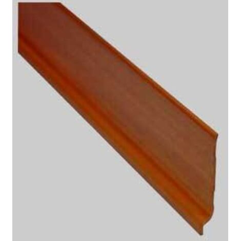 Battiscopa in pvc 70x9 mm - ciliegio - barra 2 mt conf. da 10 pz