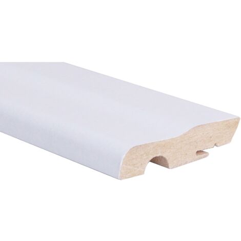 BATTISCOPA MDF BIANCO CM.7X1,8X240