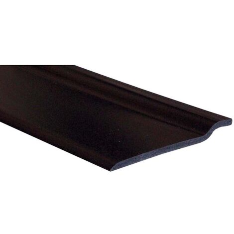 Battiscopa nero mm70x10 lung cm200