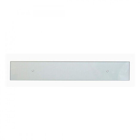Battisedia trasparente 60x8cm