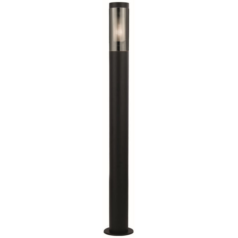 Searchlight - Batton Poteau extérieur 900 mm, diffuseur noir et fumé, IP44