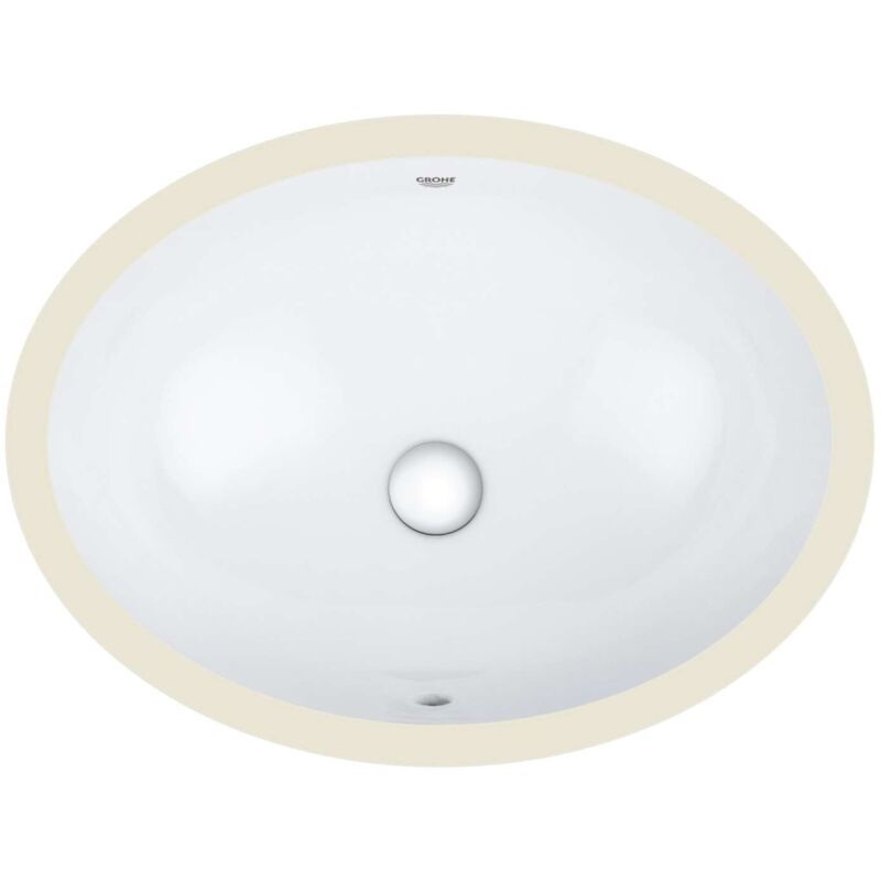 Grohe - Bau Ceramic - Lavabo avec trop-plein, 56x42 cm, blanc alpin 39423000
