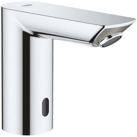 Grohe Bau Cosmopolitan E Infrarouge sur plage monofluide, Chromé (36452000)