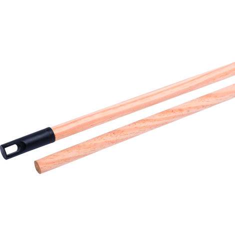 Baubesenstiel aus Holz - Typ 3 - Länge 1,30m Ã˜24