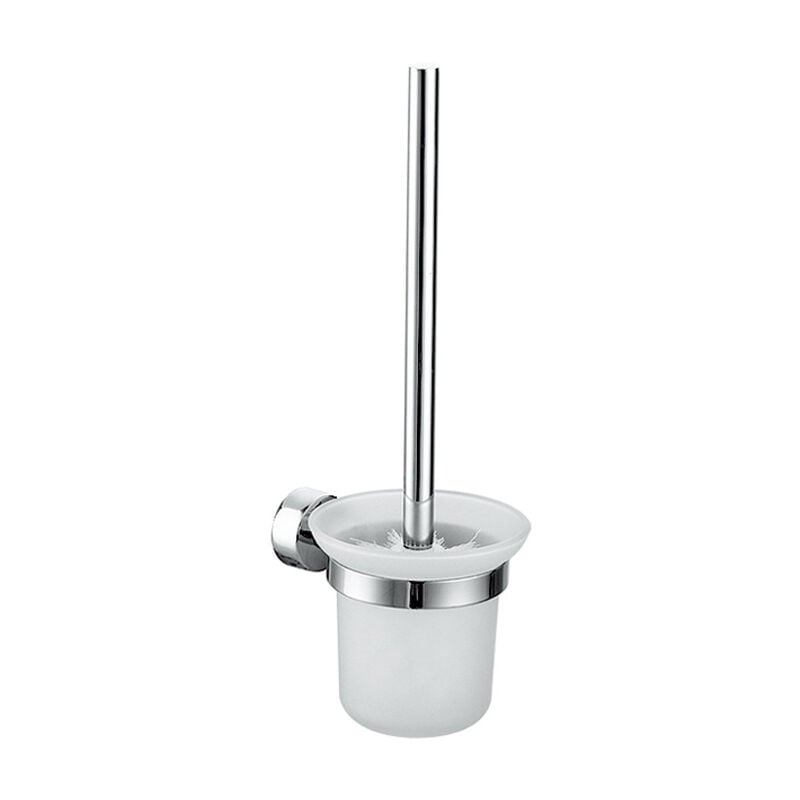 Brosse WC Brosse Toilette, Balayette WC Brosse de Toilette et Support, Kit de Brosse de Nettoyage de Salle de Bain, Brosse pour Toilette en INOX et