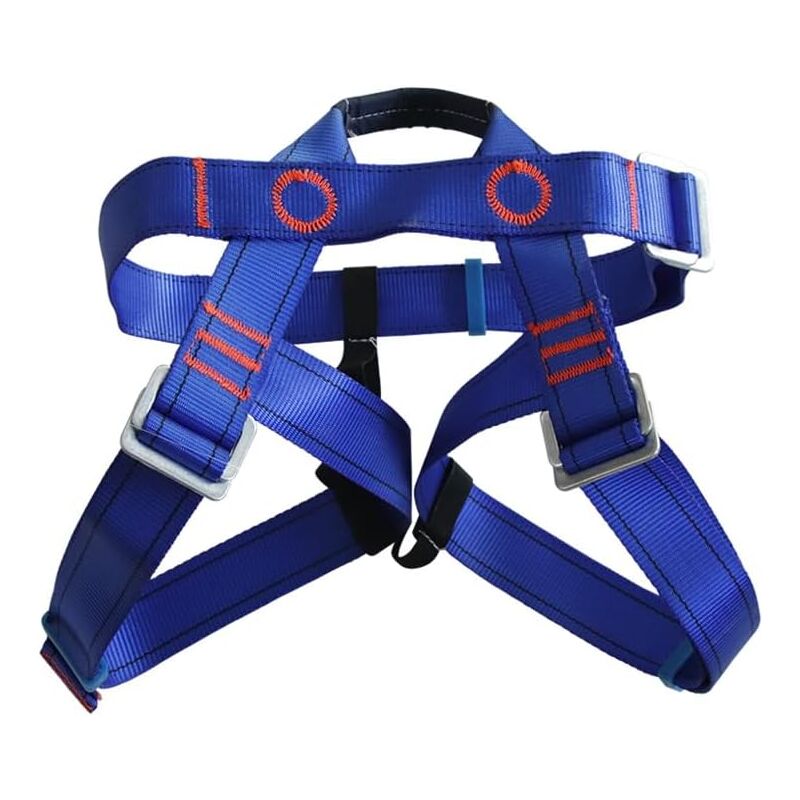 Baudrier Escalade, Harnais d'escalade, Ceinture de sécurité antichute Taille, Ceintures de Demi-Corps, pour Alpinisme Haut Niveau Rescue Spéléologie