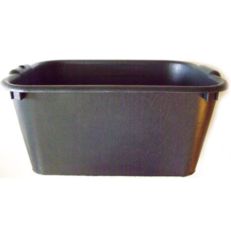Baueimer no-name 5907762100137 55 Liter Kapazität schwarz