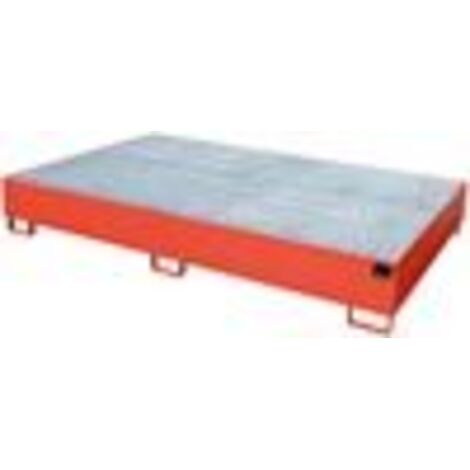 Bauer Auffangwanne AW 1000-10F, lackiert, Feuerrot