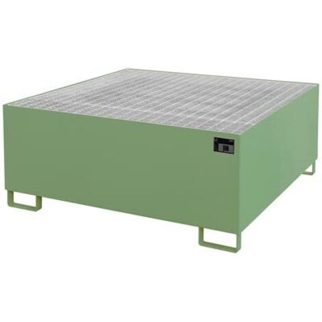Bauer Auffangwanne AW 1000, lackiert, Resedagrün