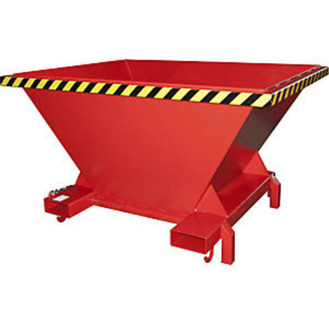 Bauer Befülltrichter SBT, lackiert, Feuerrot