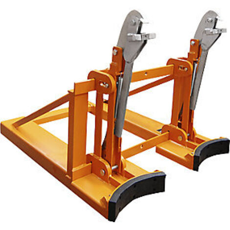 Bauer Fasslifter RS-II/91, lackiert, Gelborange