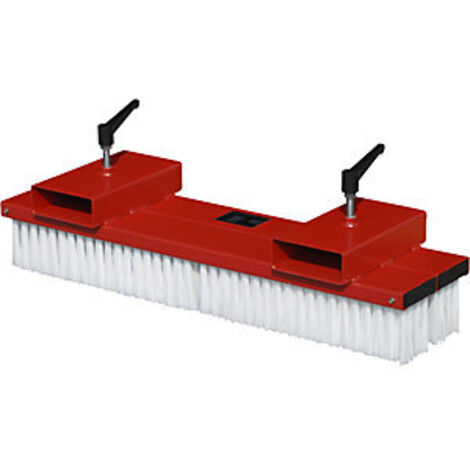 Bauer Gabelstapler-Kehrbesen SKB-O 100, lackiert, Feuerrot