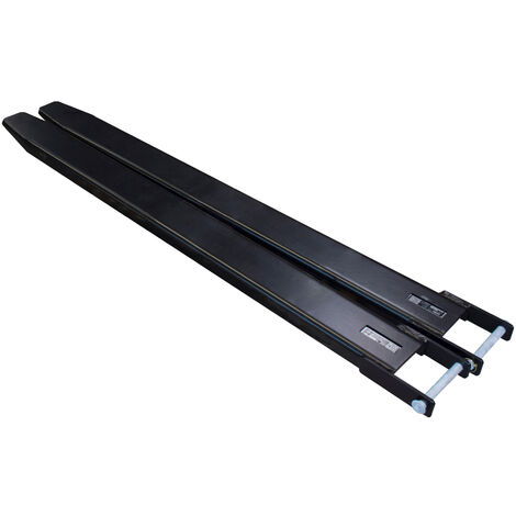 Bauer Gabelverlängerung GO 100/45 (Länge 2000), lackiert, Schwarzgrau