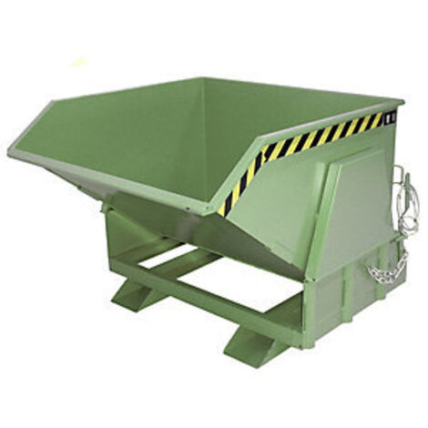 Bauer Kippbehälter BK 80, lackiert, Resedagrün