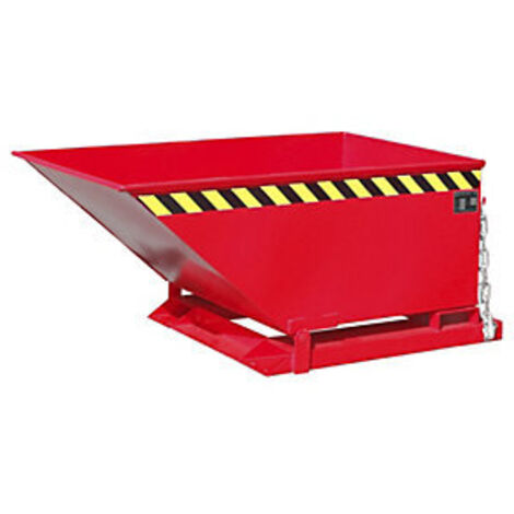 Bauer Kippmulde KN 400, lackiert, Feuerrot