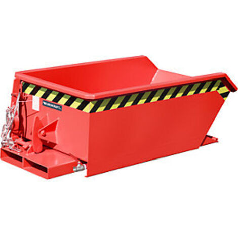 Bauer Mini-Spänebehälter SMGU 230, lackiert, Feuerrot
