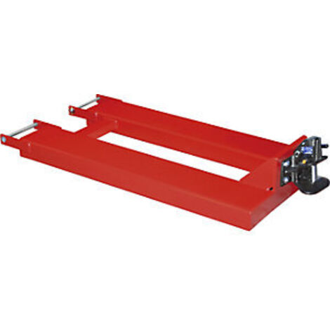 Bauer Rangierhilfe RH, Feuerrot mit Kupplungskugel