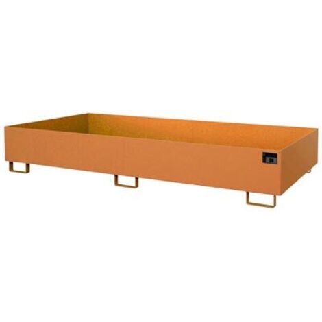 Bauer Regalwanne RW 2700-2, lackiert, Gelborange