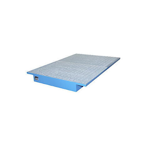 Bauer  Ripiano a vasca  con griglia zincata  lungh x largh