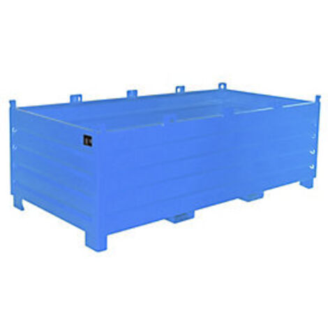 Bauer Sammelbehälter-System SBS 2000, lackiert, Lichtblau