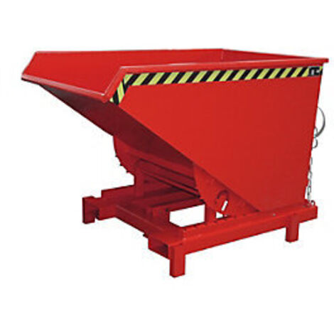 Bauer Schwerlast-Kipper SK 600, lackiert, Feuerrot