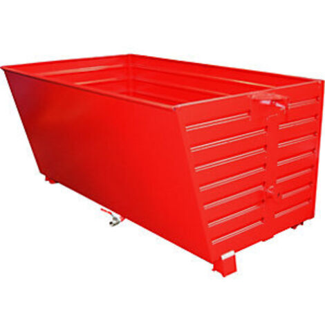 Bauer Späne-Stapelkipper BSL 200, lackiert, Feuerrot