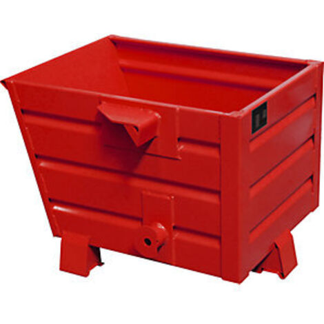 Bauer Späne-Stapelkipper BSS 30, lackiert, Feuerrot