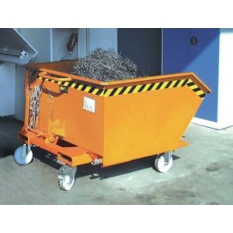Bauer Spänebehälter SGU 50, lackiert, Gelborange