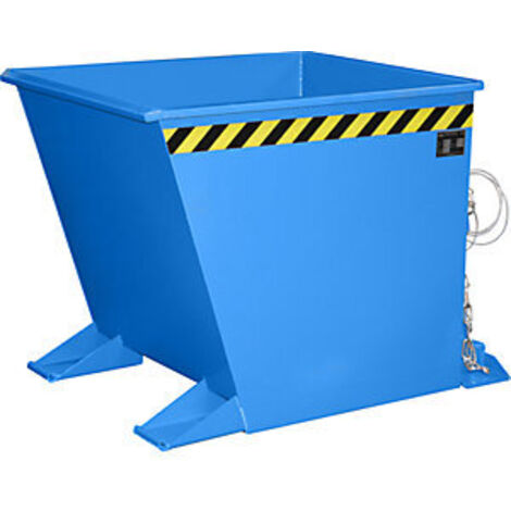 Bauer Spänebehälter SGU-RZ 30, lackiert, Lichtblau