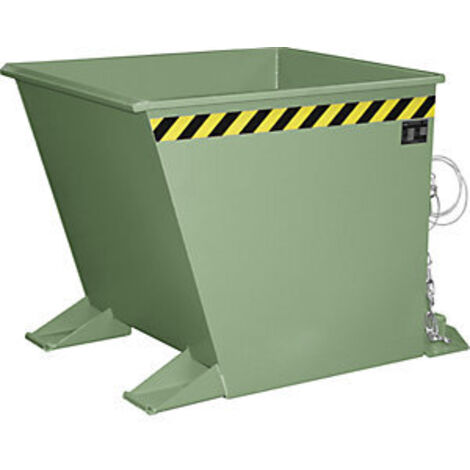 Bauer Spänebehälter SGU-RZ 30, lackiert, Resedagrün