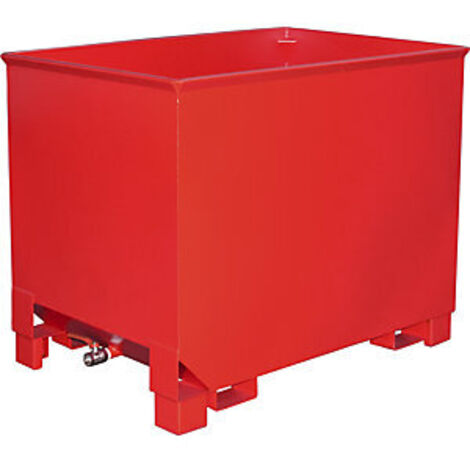 Bauer Spänekasten CS 80, lackiert, Feuerrot