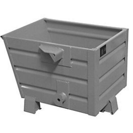 Bauer Stapelkipper BSK 30, lackiert, Mausgrau