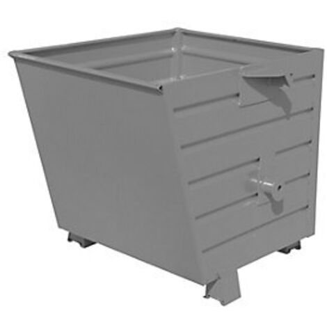 Bauer Stapelkipper BSK 55, lackiert, Mausgrau