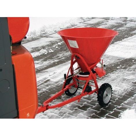 Bauer Streuwagen STW 100, lackiert, Feuerrot