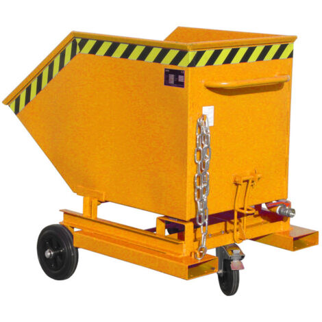Bauer Südlohn chip van SKW-ET 400, peint, jaune-orange