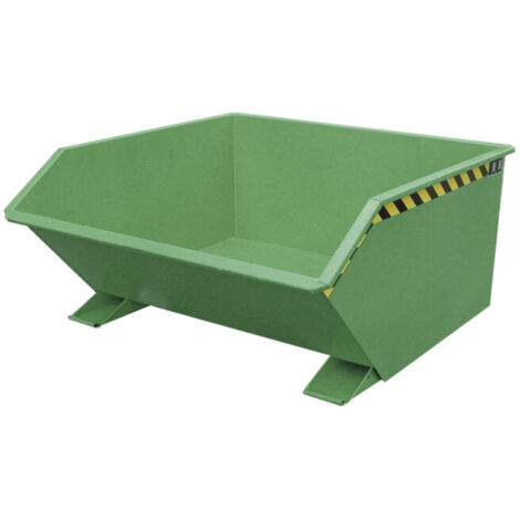 Bauer Südlohn conteneur basculant GU 750, peint, vert réséda