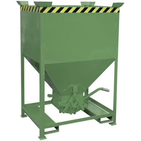 Bauer Südlohn conteneur silo SG 600, laqué, vert réséda