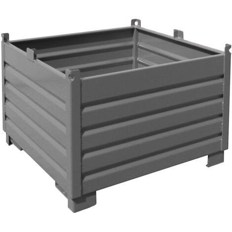 Bauer Südlohn système de bac collecteur SBS 1000, peint, gris souris
