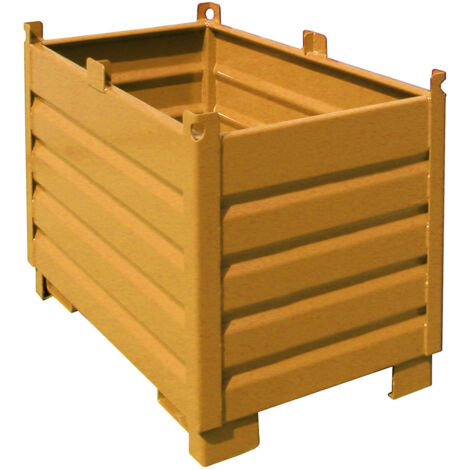 Bauer Südlohn système de conteneurs de collecte SBS 500, peint, jaune orangé