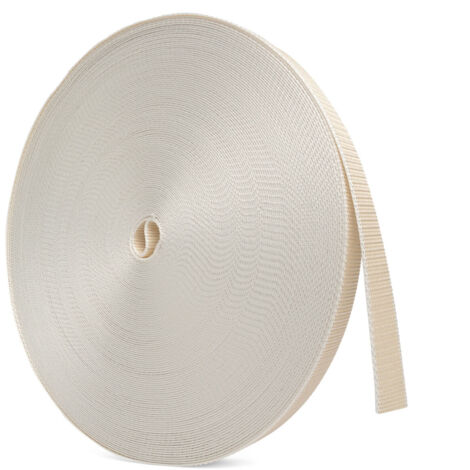 BAUHELD 50m Rolladengurt 23mm - Beige