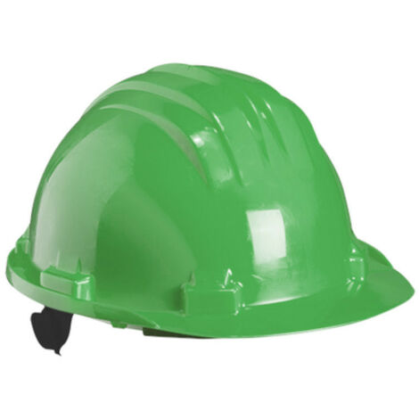 Bauhelm mit Drehverschluss grün